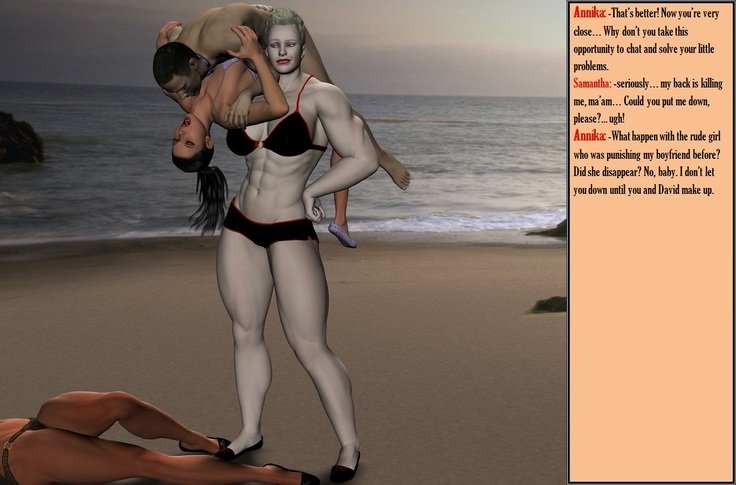 デビッドとスウェーデンの女の子