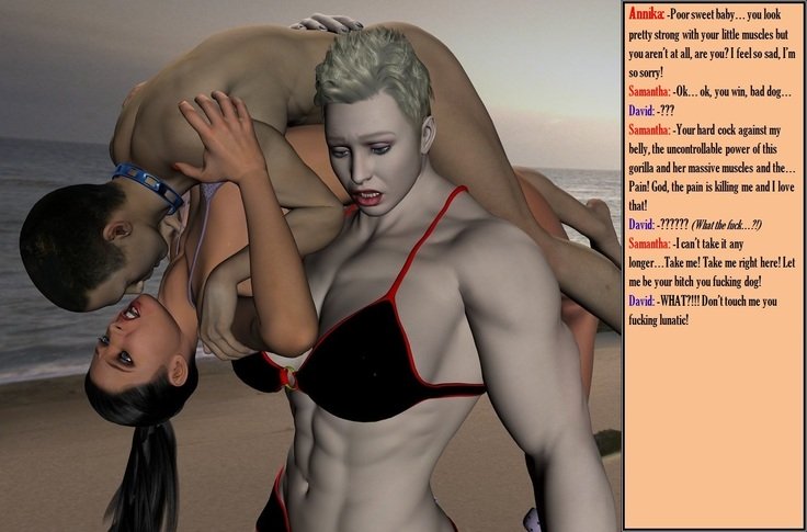 デビッドとスウェーデンの女の子