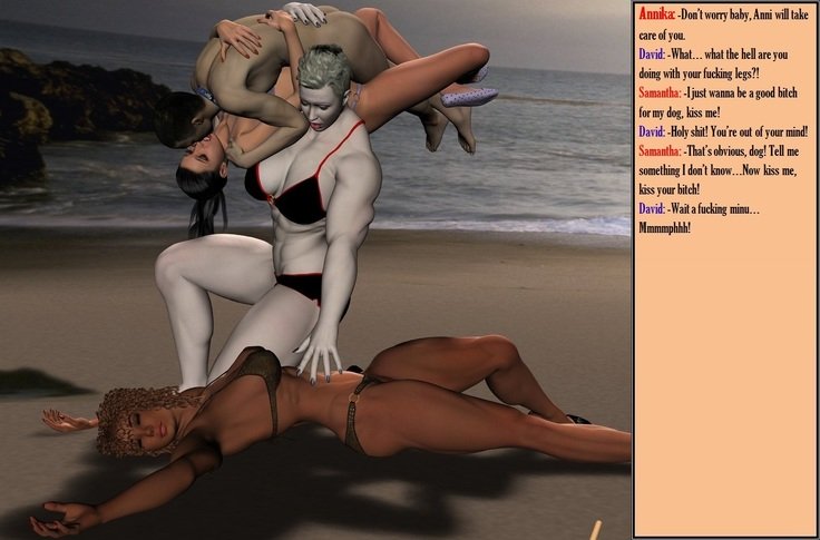 デビッドとスウェーデンの女の子