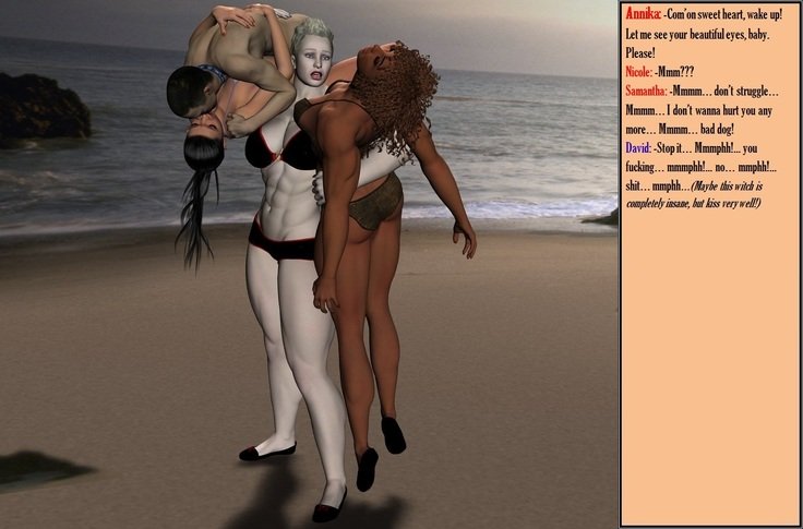 デビッドとスウェーデンの女の子