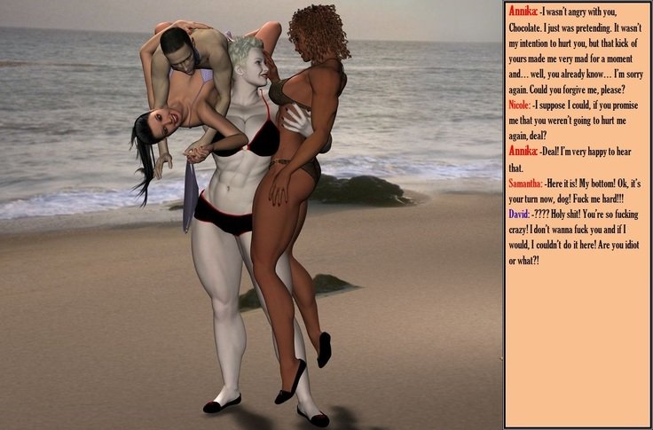 デビッドとスウェーデンの女の子