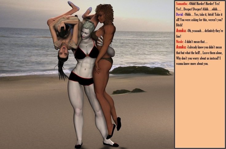 デビッドとスウェーデンの女の子