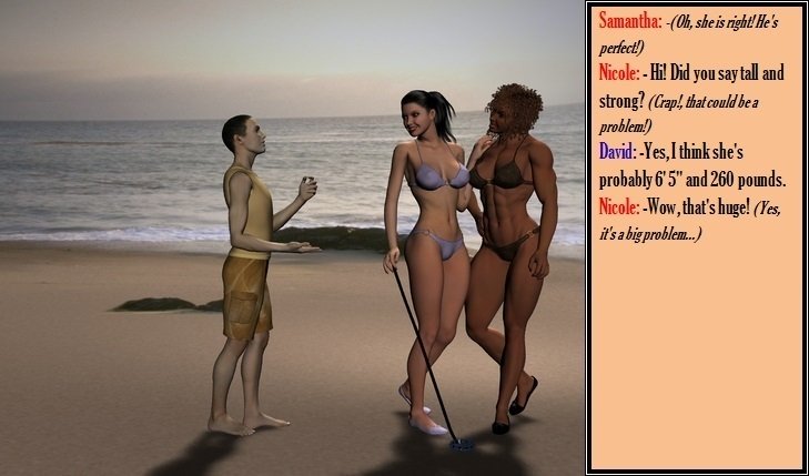 デビッドとスウェーデンの女の子