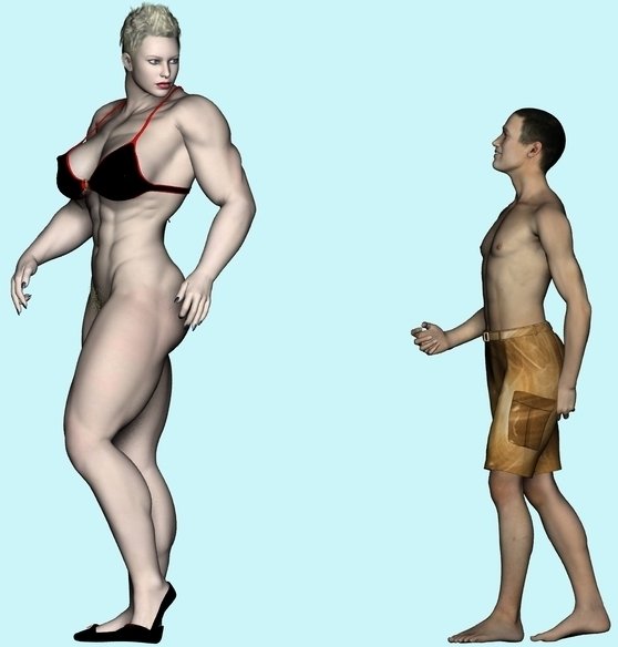 デビッドとスウェーデンの女の子