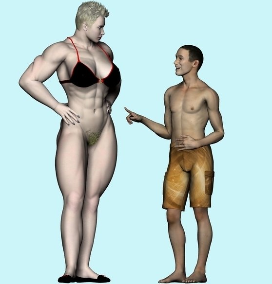 デビッドとスウェーデンの女の子