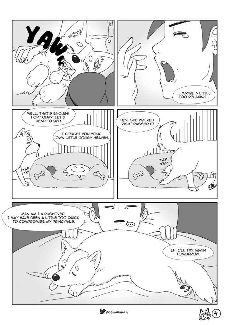 犬の女の子との生活-第1章