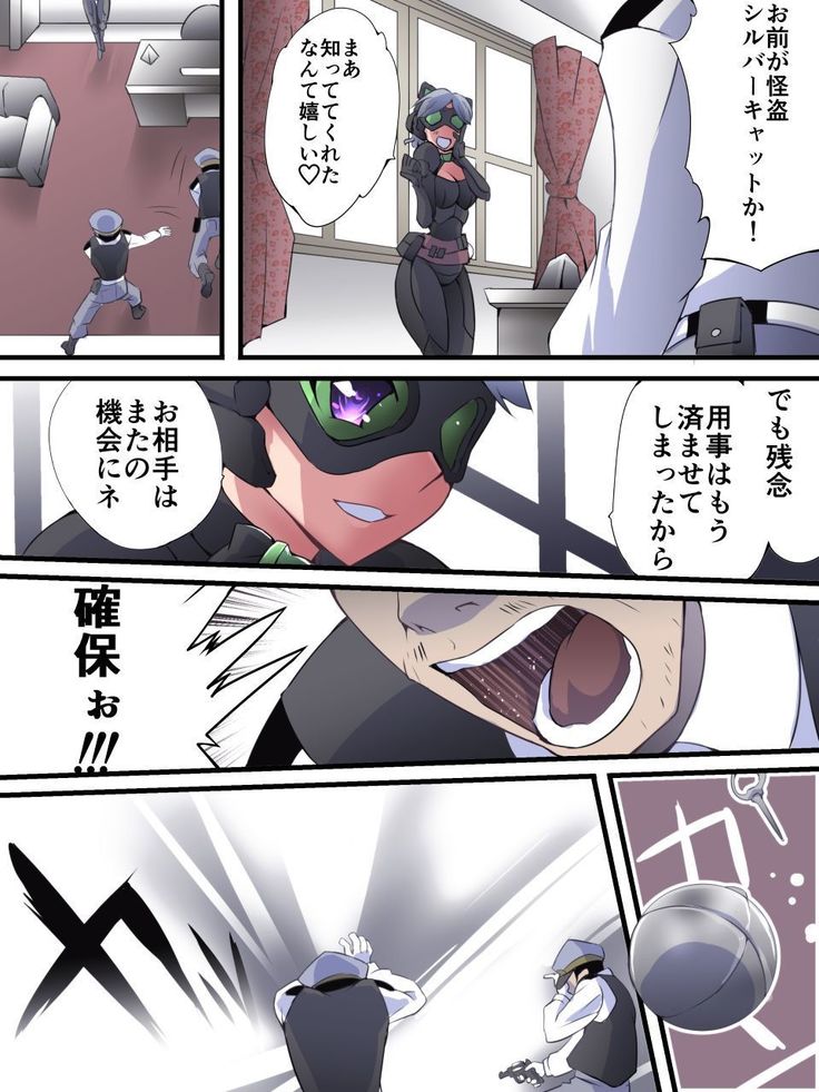 カイトシルバーキャットマンガ版第1話