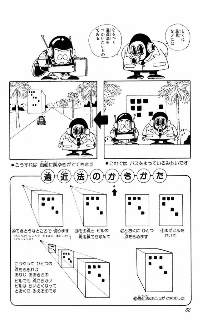 鳥山明のヘタッピマンガ研究室