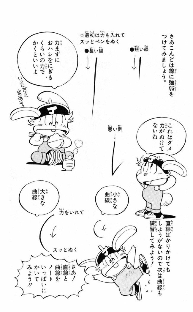 鳥山明のヘタッピマンガ研究室