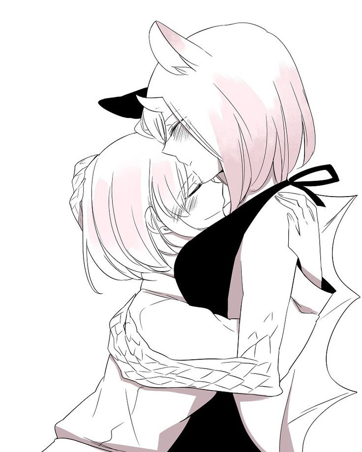 ぼっち怪物とももく少女