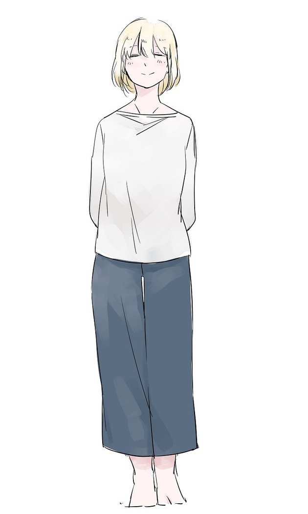 ぼっち怪物とももく少女