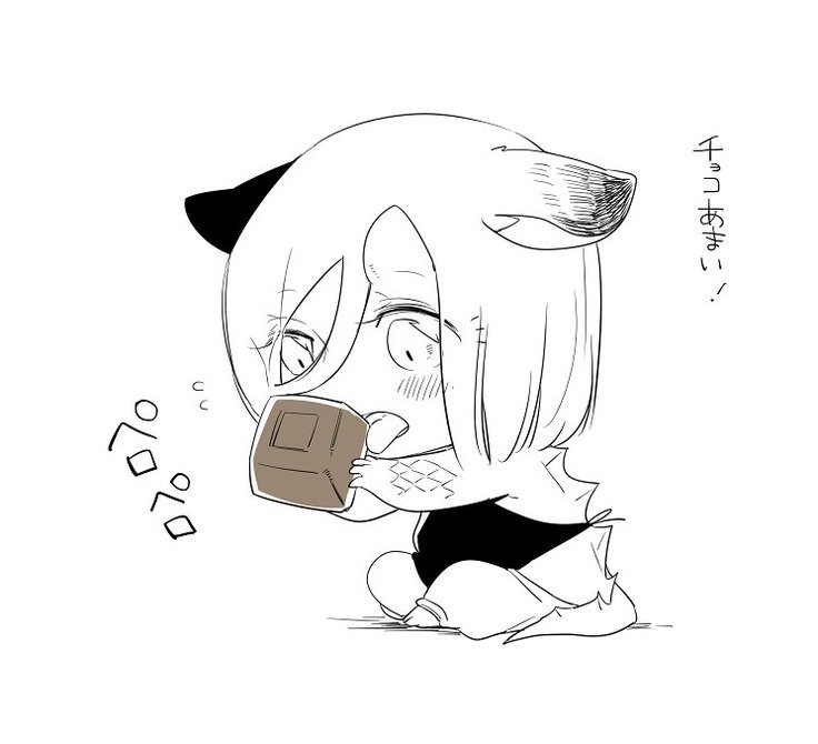 ぼっち怪物とももく少女