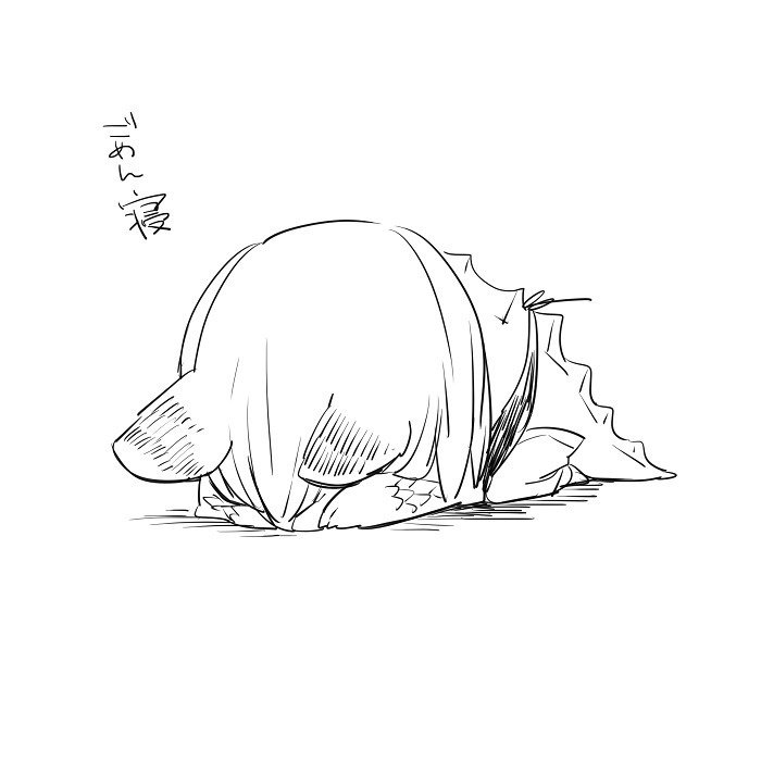 ぼっち怪物とももく少女