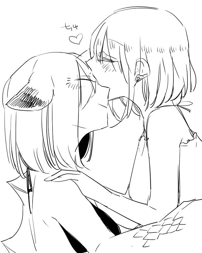 ぼっち怪物とももく少女