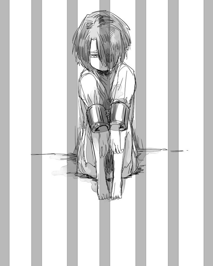 ぼっち怪物とももく少女