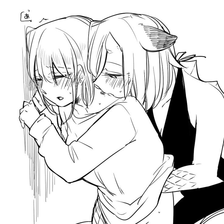 ぼっち怪物とももく少女