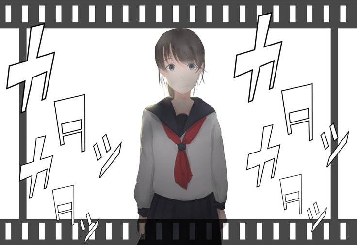 少女がねねきにのとられて..