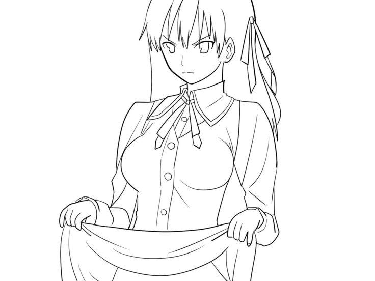 学校で性的規律の下でNTRedさくら