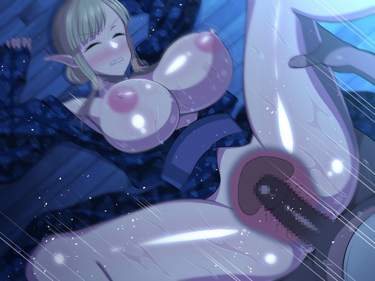 留学生はどすけべ爆乳JKエルフ！