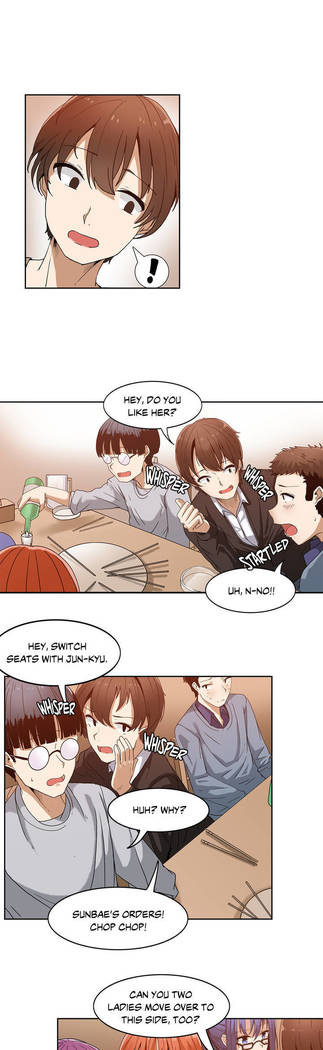 壁を濡らした少女