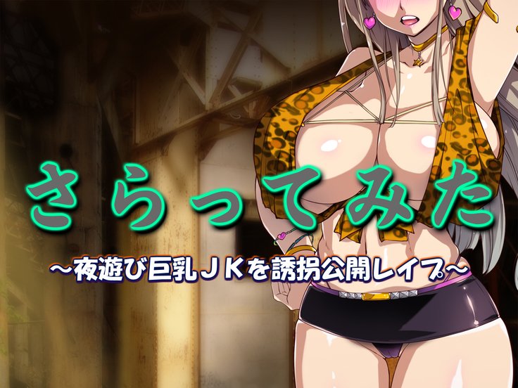 三田サラテ〜Yoasobi Kyonyuu JK o Yuukai Koukai Rape〜