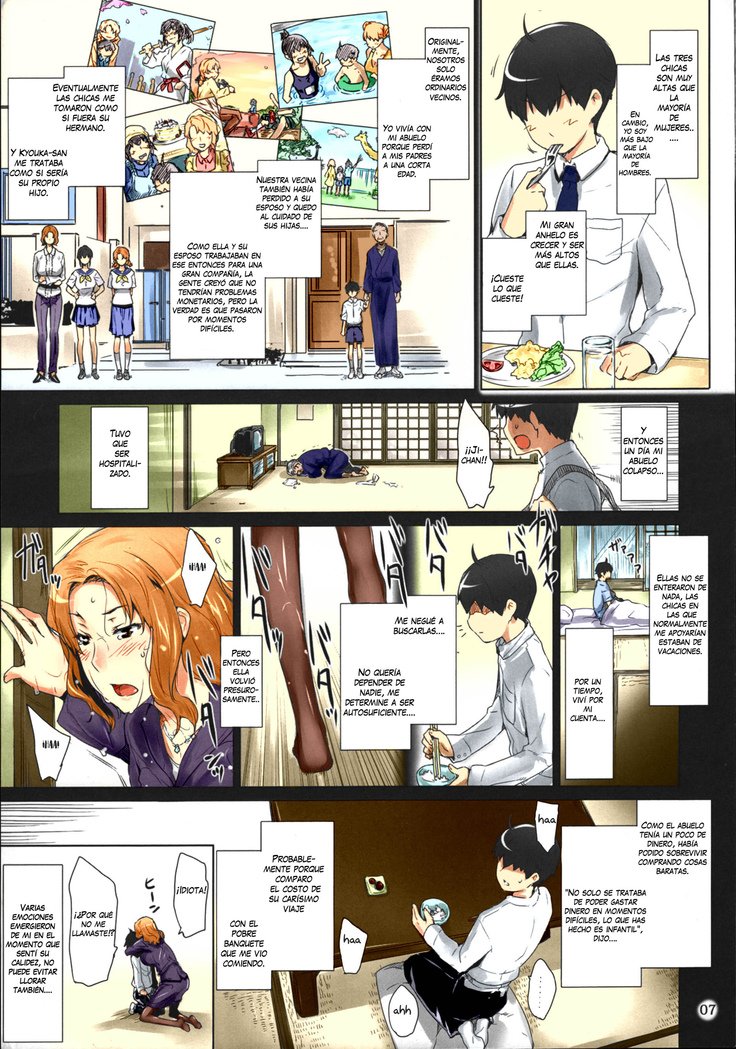 立花さんちのだんせいじょう1sin censura y a color