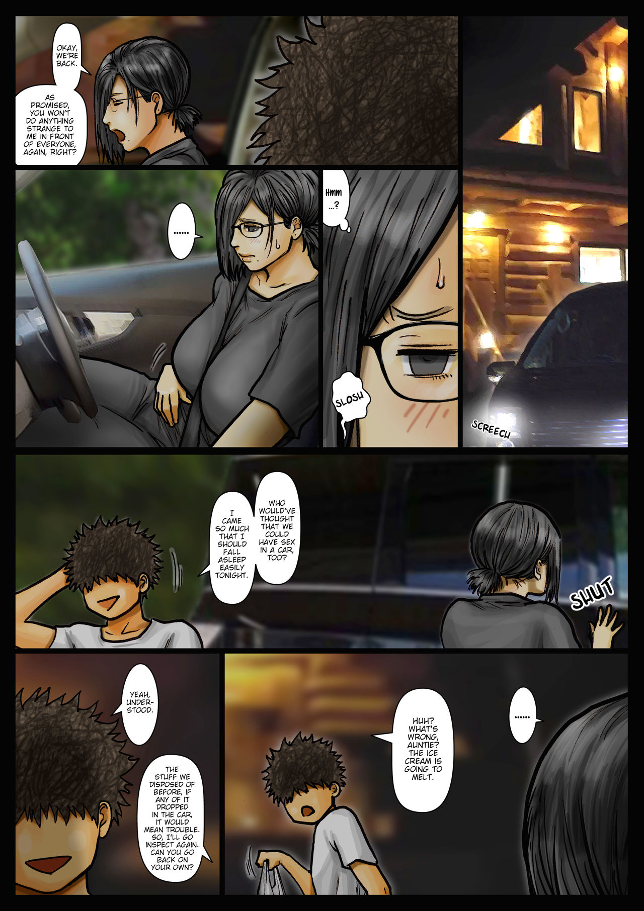 [黒猫スミス] おばさんの肉体(からだ)が気持ち良過ぎるから～ボクのおばさんは超名器だった～2 [英訳]