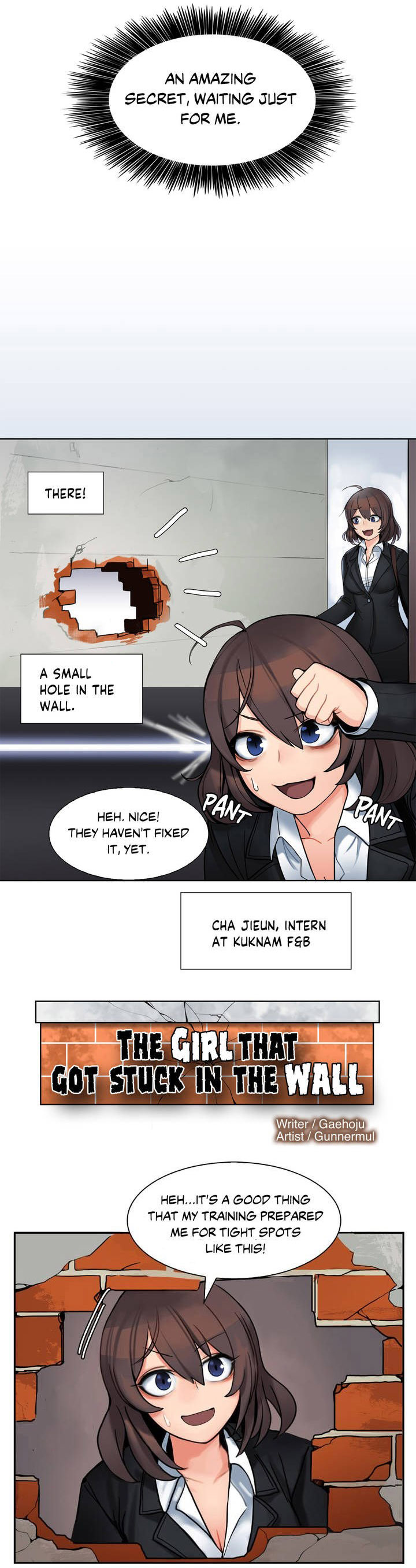 [Gaehoju, Gunnermul] The Girl That Got Stuck in the Wall Ch.5/11 [English] [Hentai Universe]