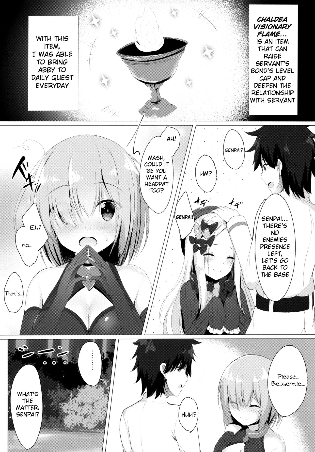 (COMIC1☆15) [Twilight Road (ともー)] イケナイ絆の築き方 (Fate/Grand Order) [英訳]