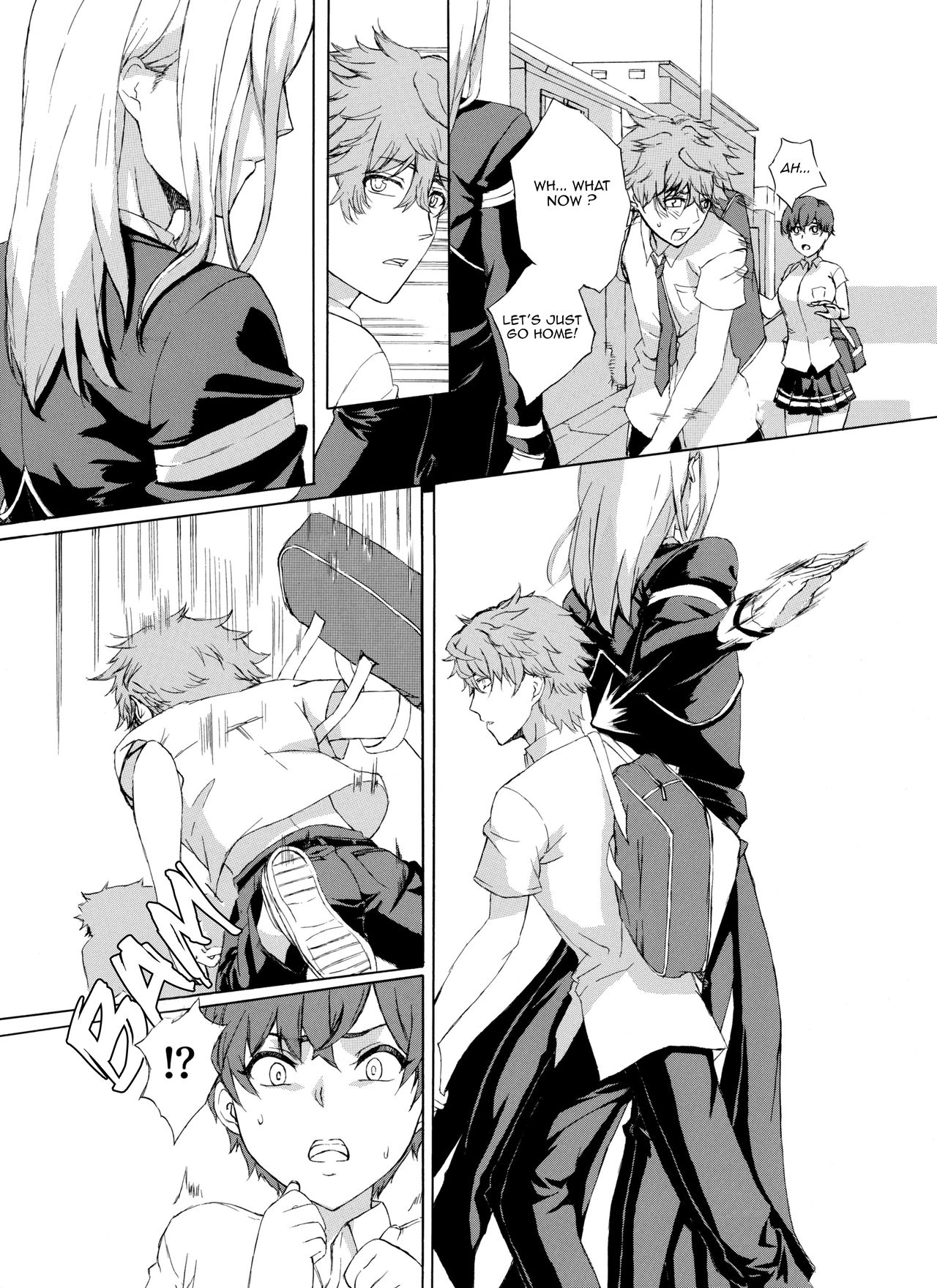 [猫亀パーク (N.T、ホノホノ)] Alive or Explosion 第一話 「序章」 [英訳]