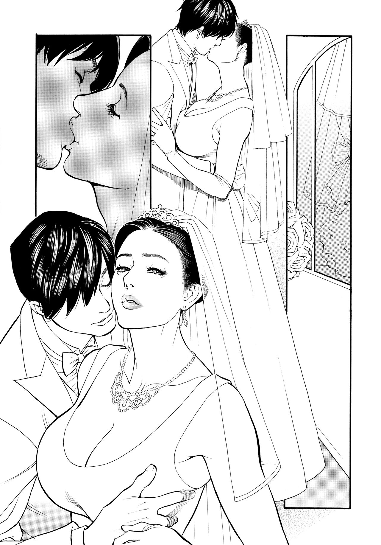 [十六夜清心、山咲まさと] 淫Y赤絨毯 + 特製4Pリーフレット [英訳]