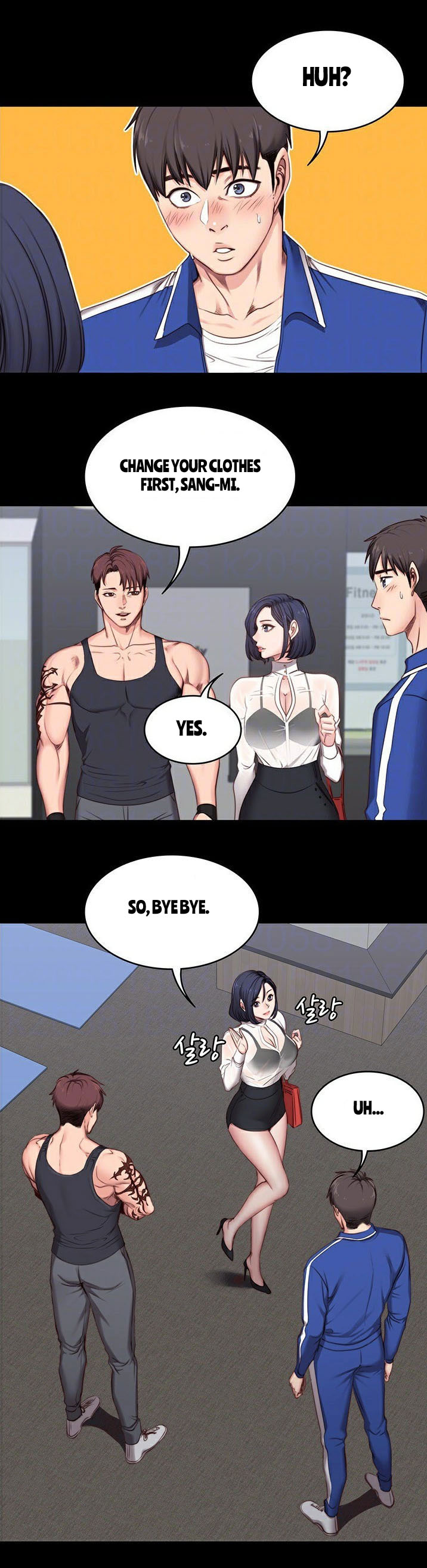 [G.Ho, Jiho] FITNESS Ch.2/? [English] [Hentai Universe]