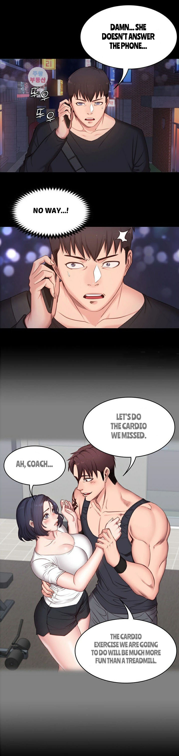 [G.Ho, Jiho] FITNESS Ch.2/? [English] [Hentai Universe]