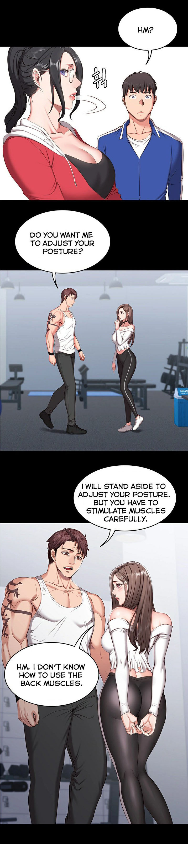 [G.Ho, Jiho] FITNESS Ch.2/? [English] [Hentai Universe]
