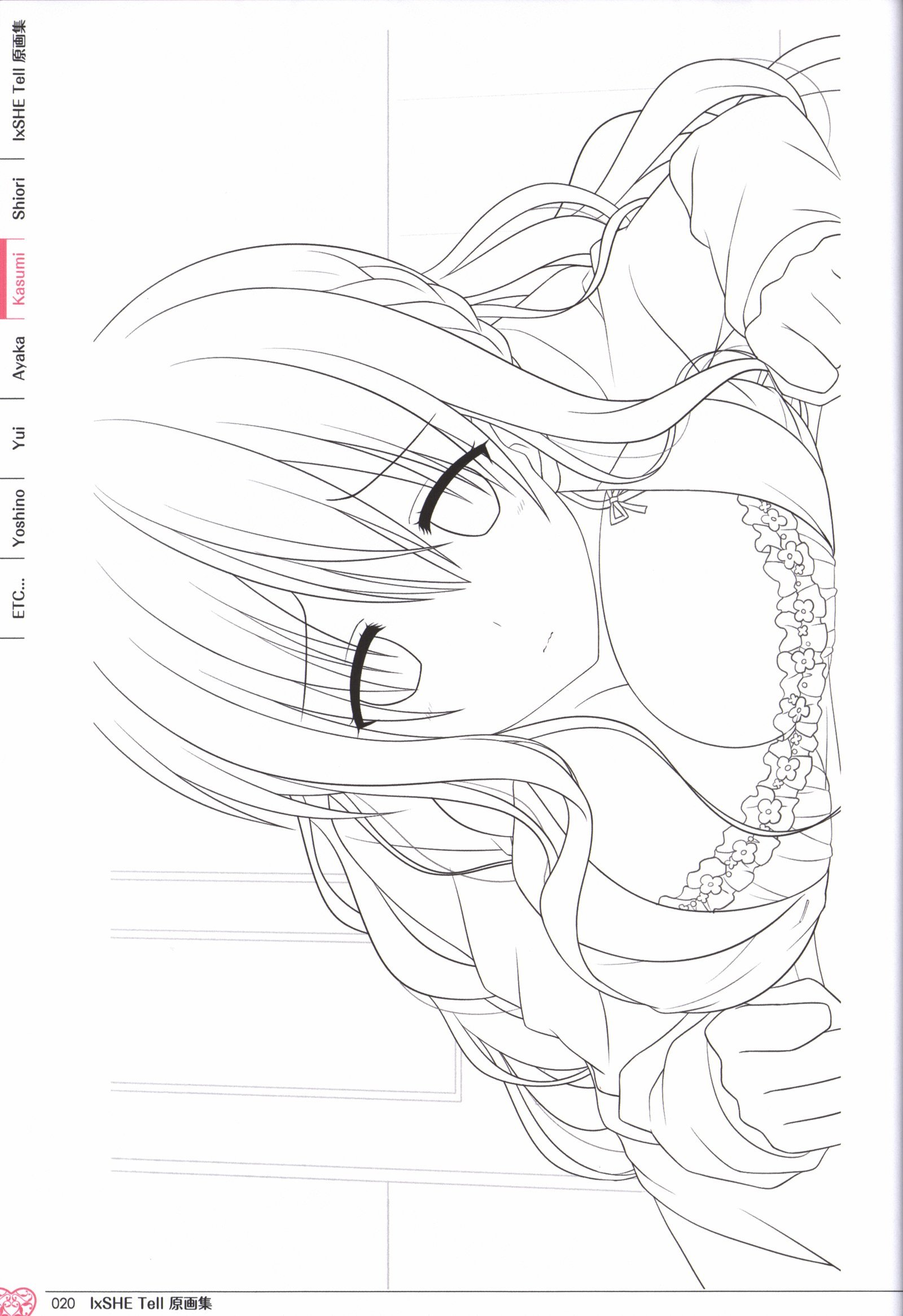 IxSHEテルイラストアートブック