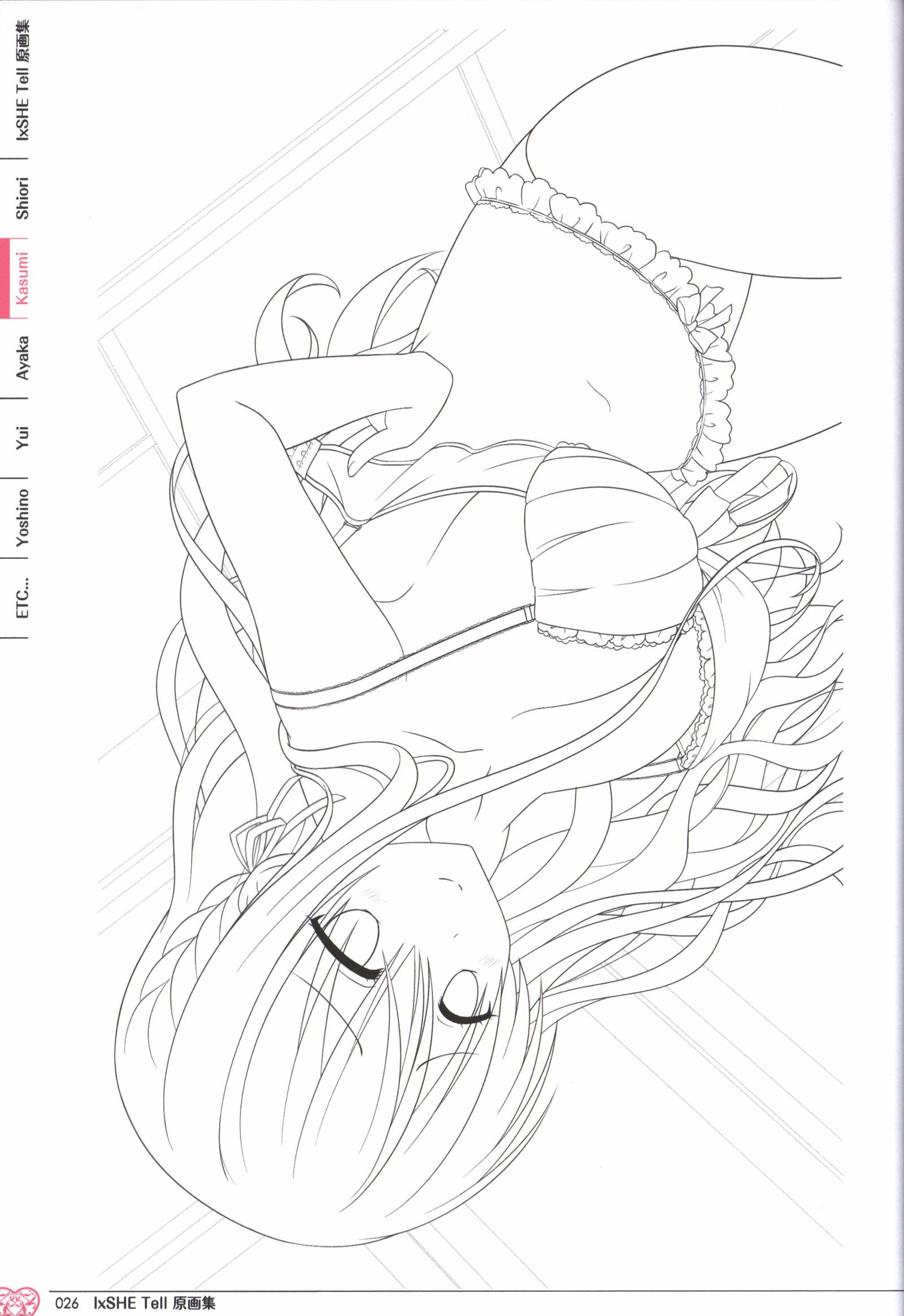 IxSHEテルイラストアートブック