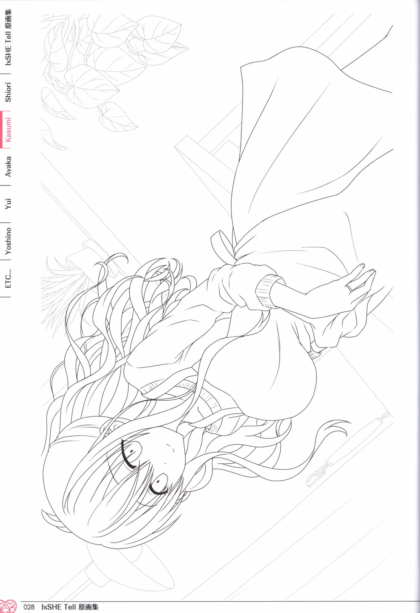 IxSHEテルイラストアートブック