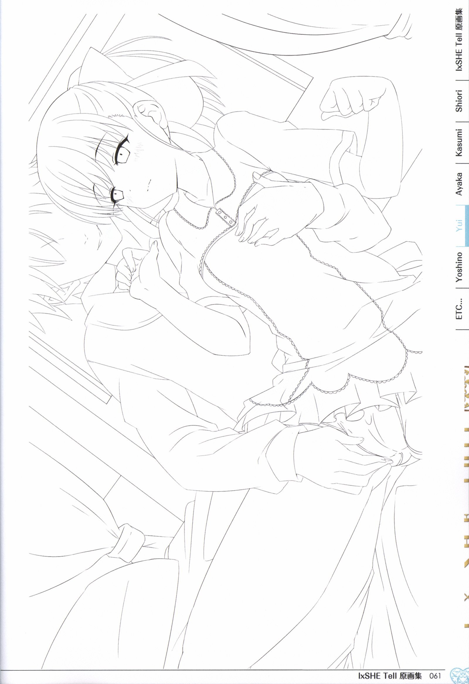 IxSHEテルイラストアートブック