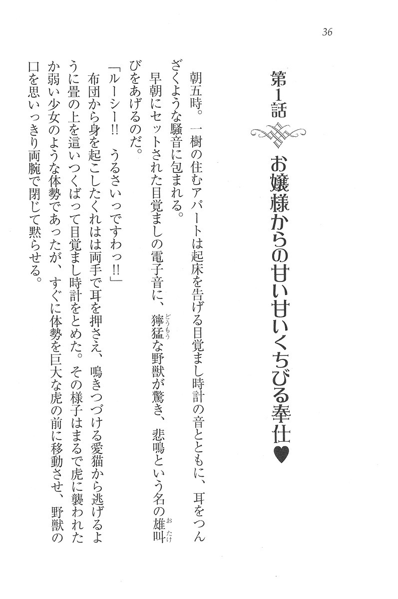 お嬢様はメイド様!？
