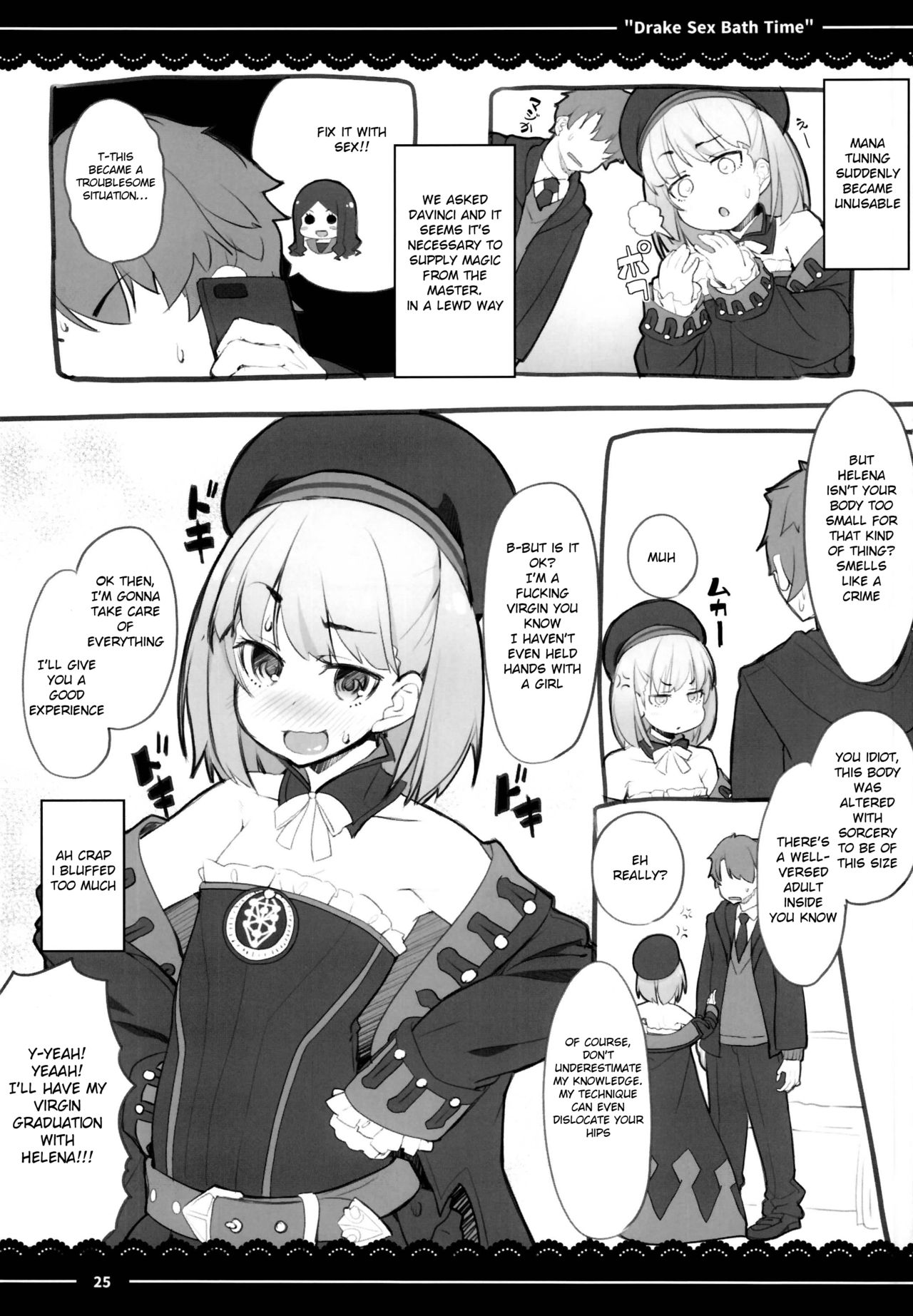 (C95) [伊東ライフ] ドレイク セックス バスタイム (Fate/Grand Order) [英訳]