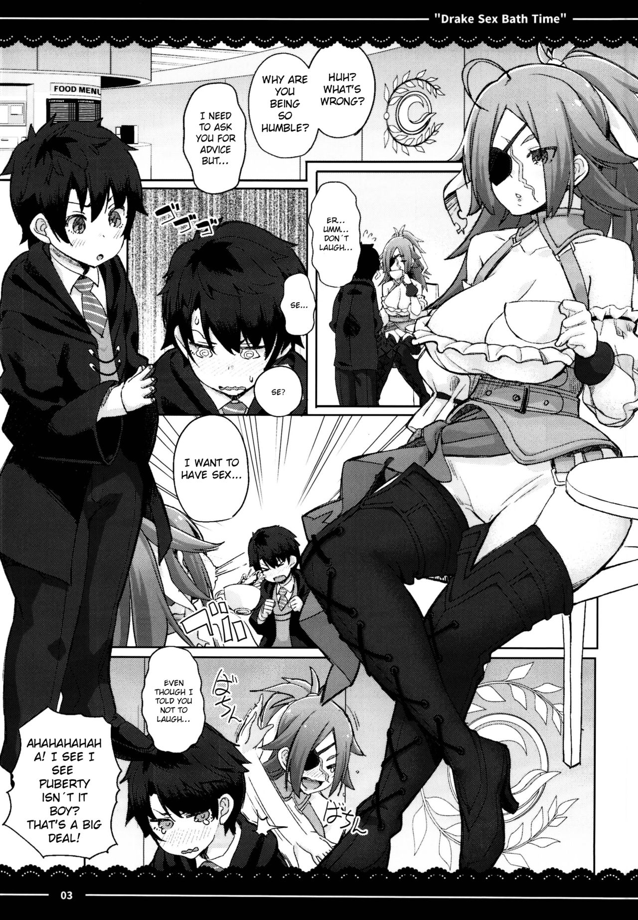 (C95) [伊東ライフ] ドレイク セックス バスタイム (Fate/Grand Order) [英訳]