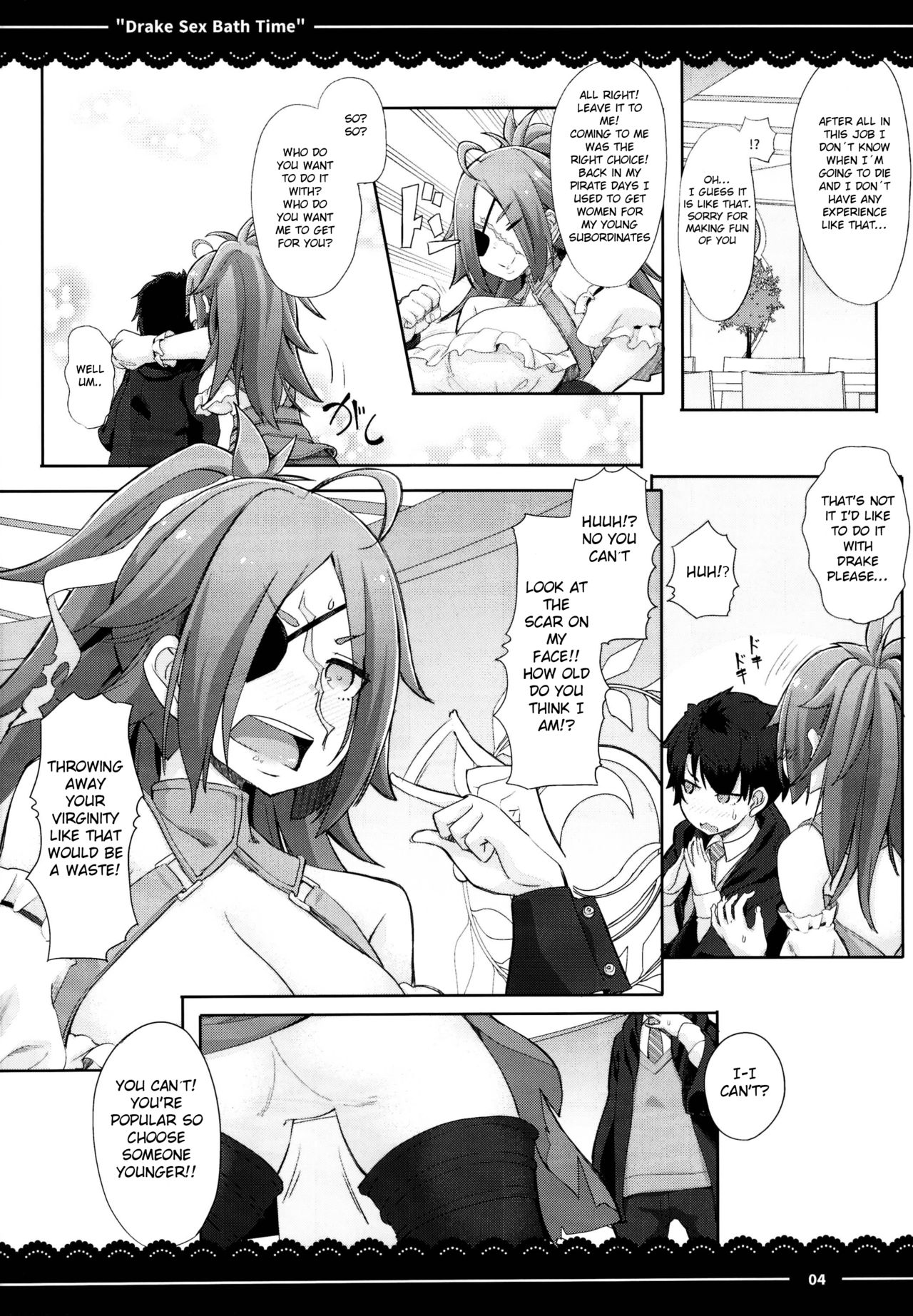 (C95) [伊東ライフ] ドレイク セックス バスタイム (Fate/Grand Order) [英訳]