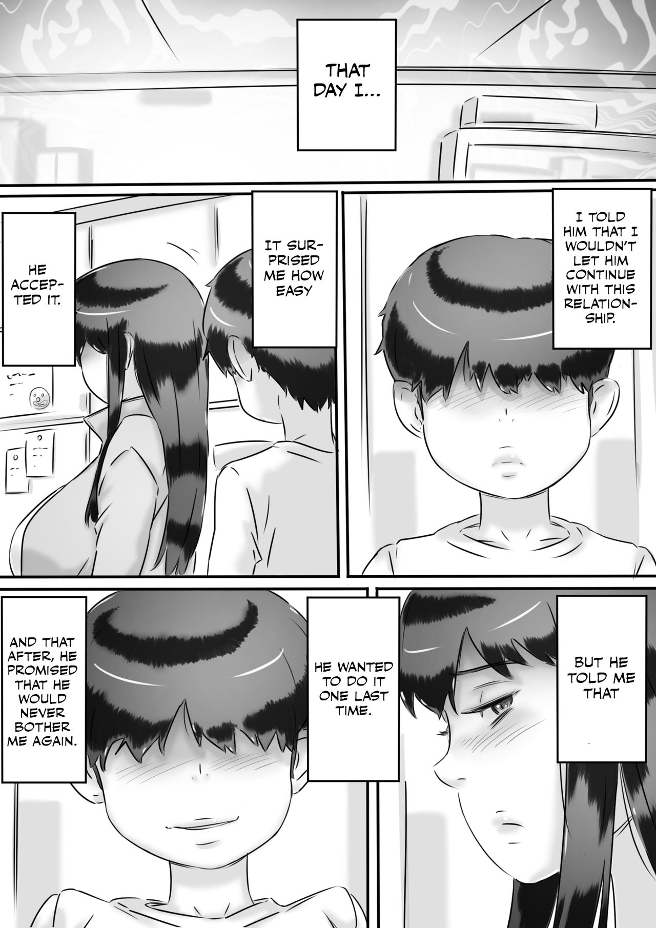 [ヒレカツ] 母との性活。 [英訳]