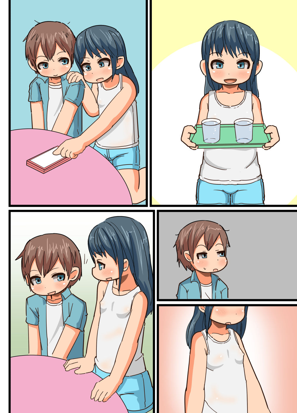 [ゲンキカラーズ] デートのあとはお泊り会