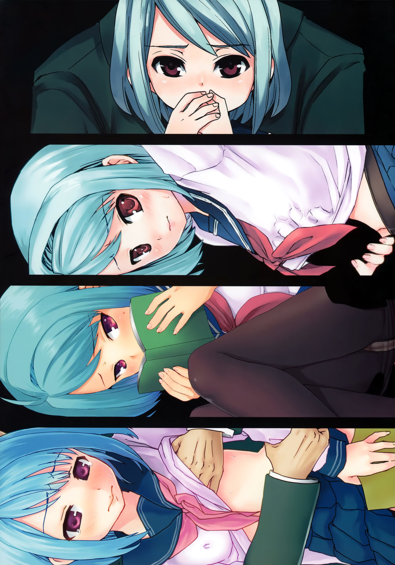 むくち少女のちかんひがい2-4