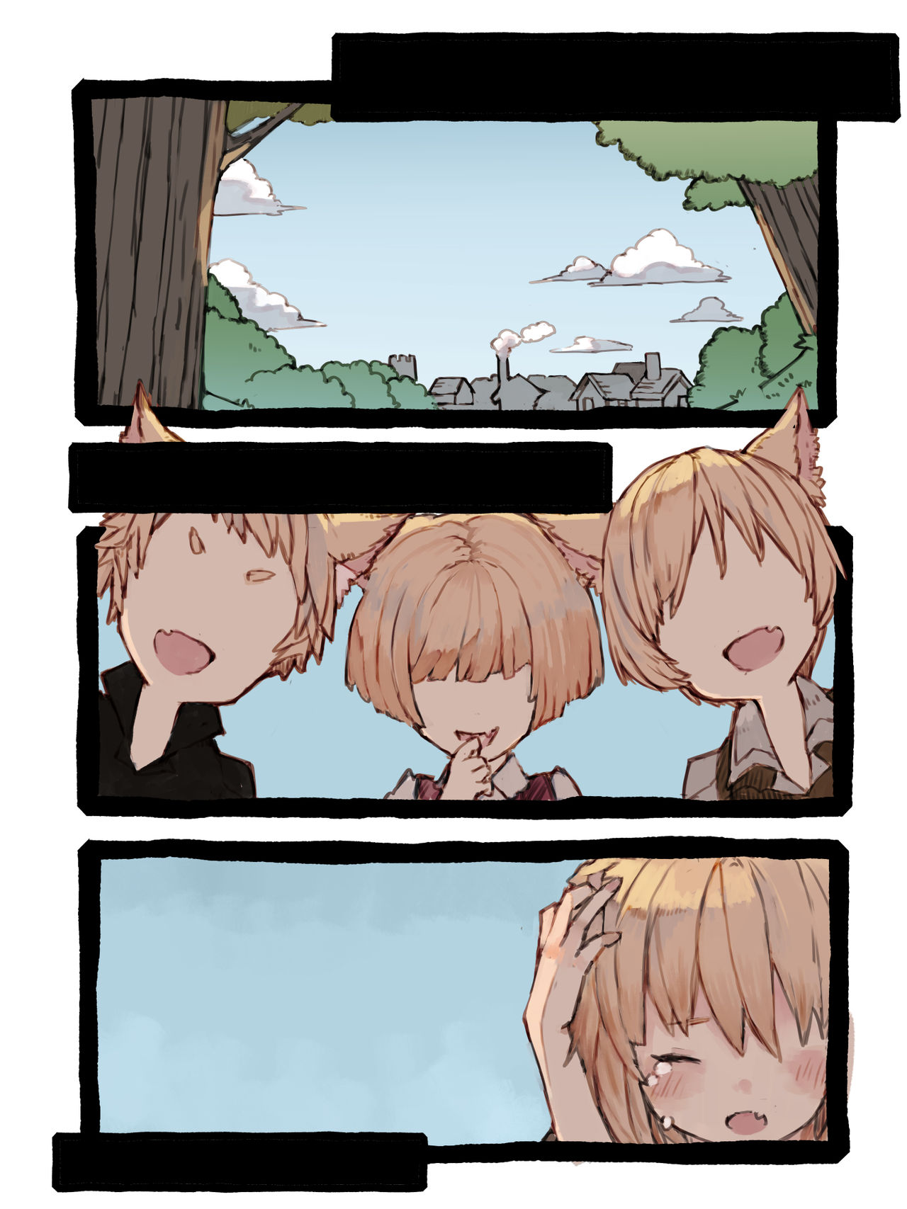 [けもみん之助] キィとハク