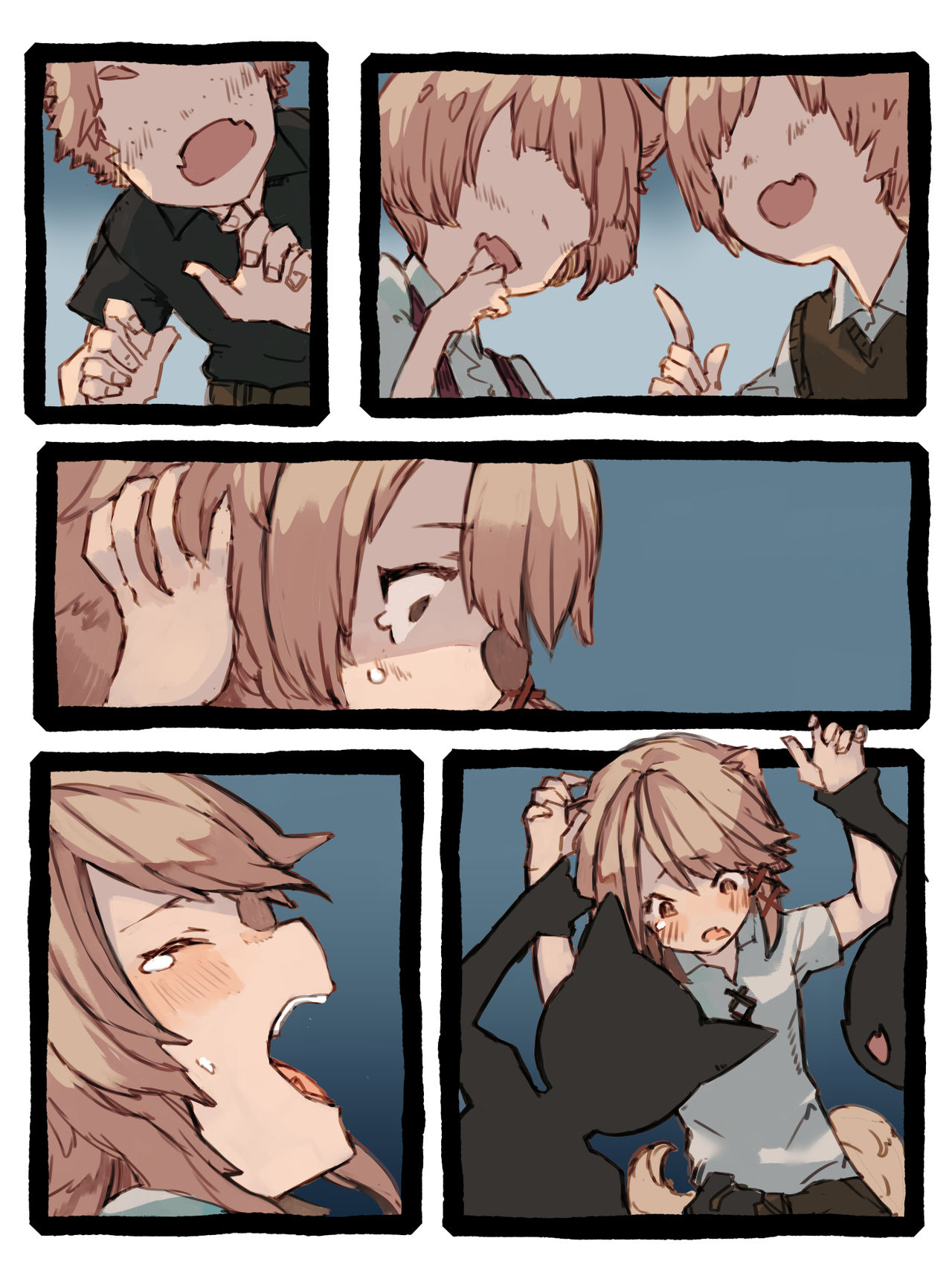 [けもみん之助] キィとハク