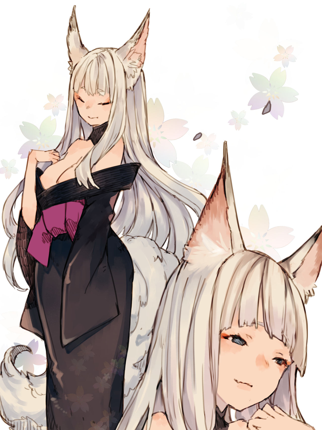 [けもみん之助] キィとハク