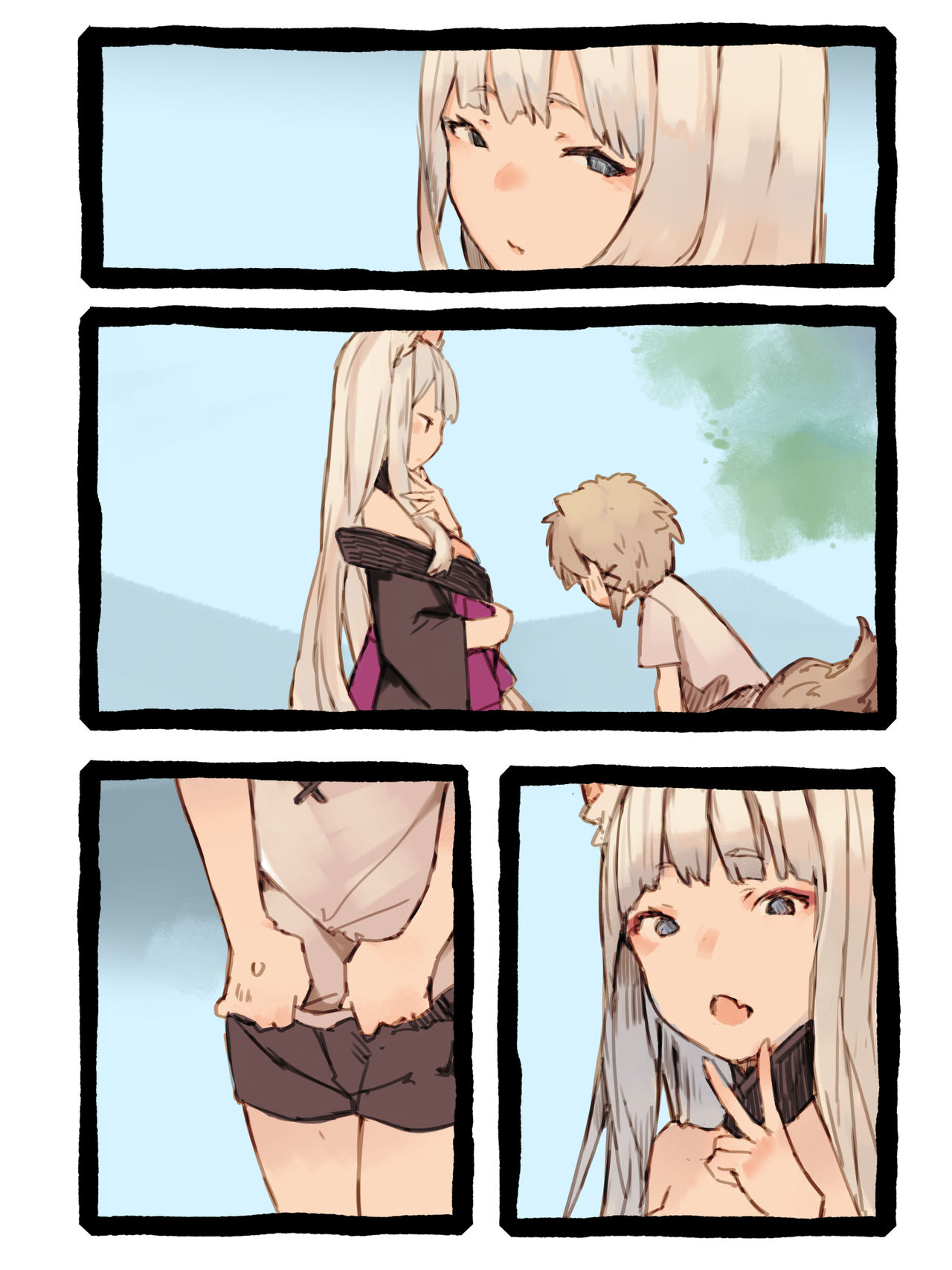 [けもみん之助] キィとハク