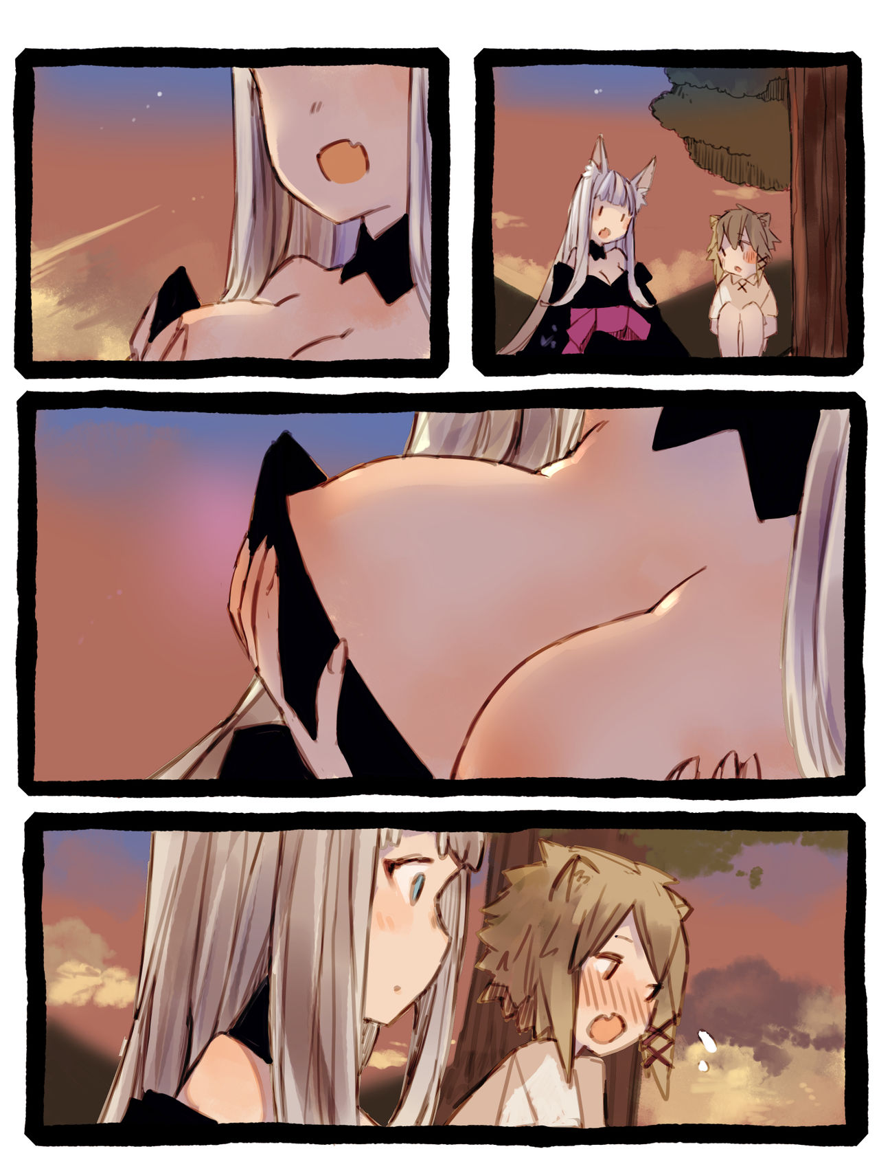 [けもみん之助] キィとハク